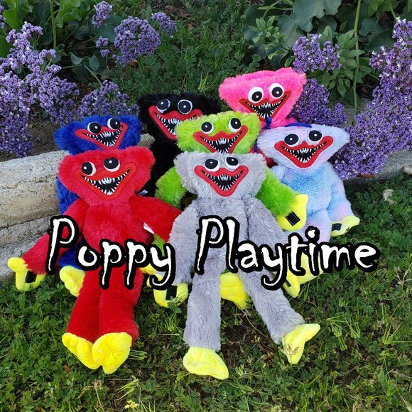 Poppy Playtime Plush - Huggy Wuggy (Blue) - Picture 2 of 4